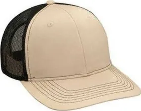 Adams PV112 Adult Eclipse Cap - Khaki Black