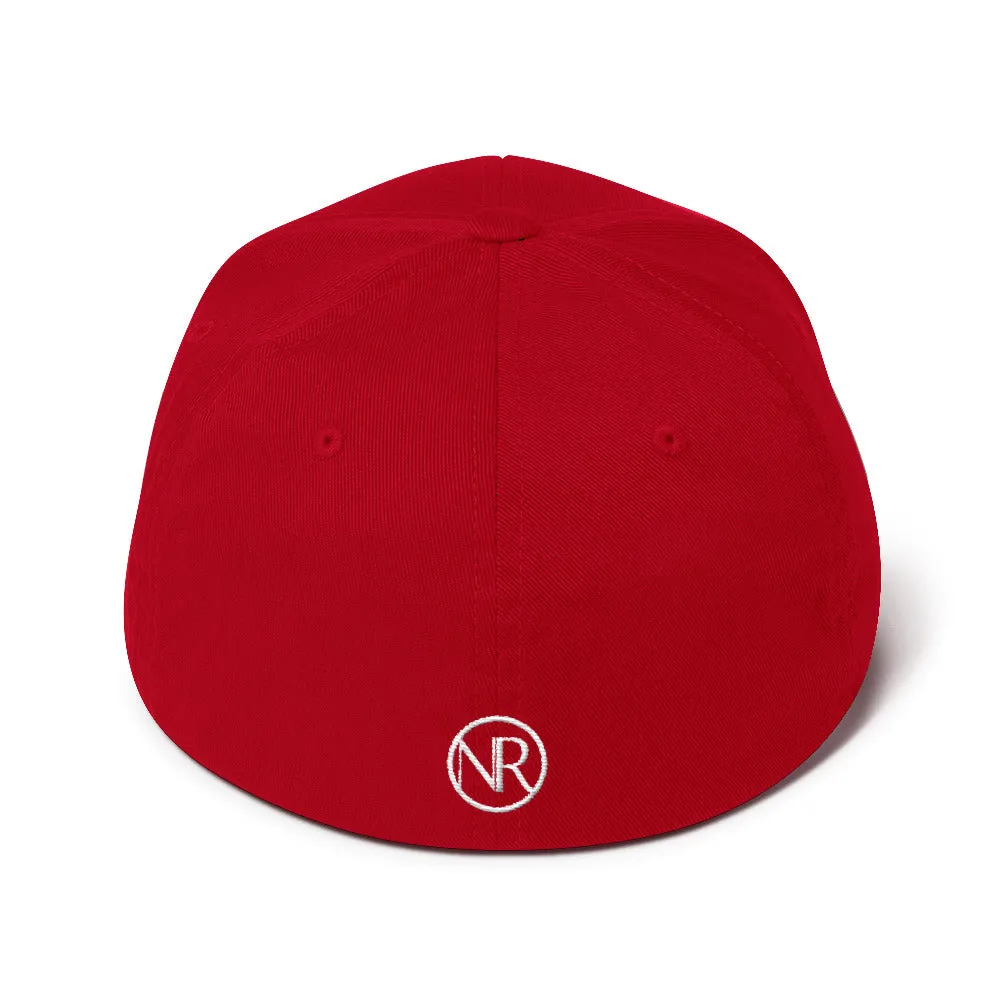 Arkansas - Structured Twill Cap - White Embroidery - AR - Many Hat Color Options Available