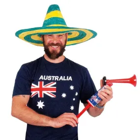 Aussie Green & Gold Sombrero