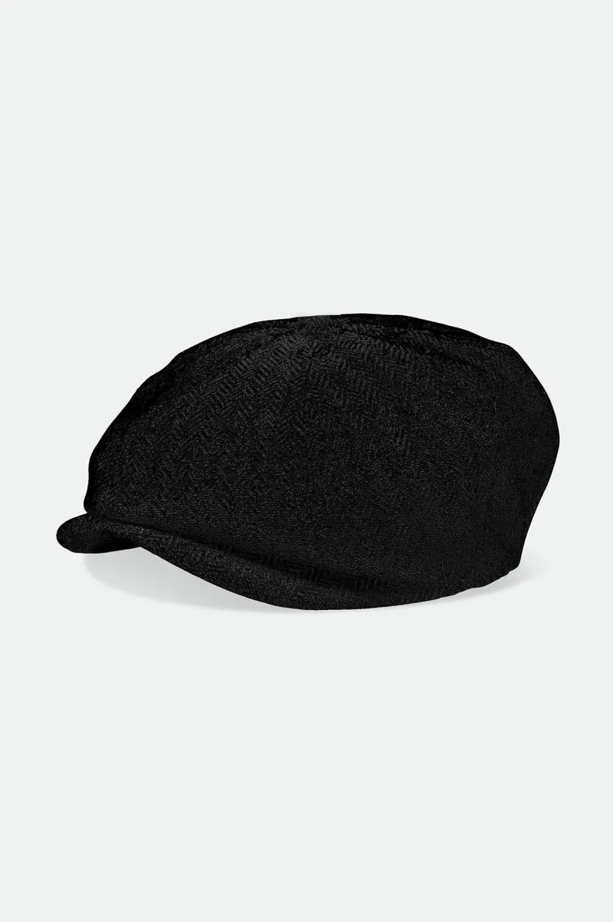 Baby Brood Newsboy Cap - Black