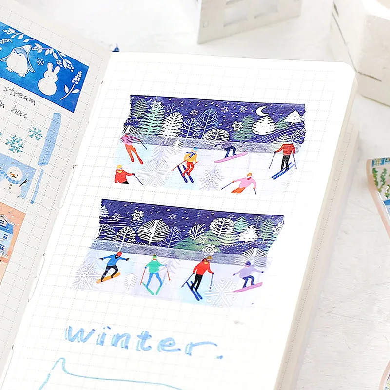 BGM Winter Limited Masking Tape - Ski