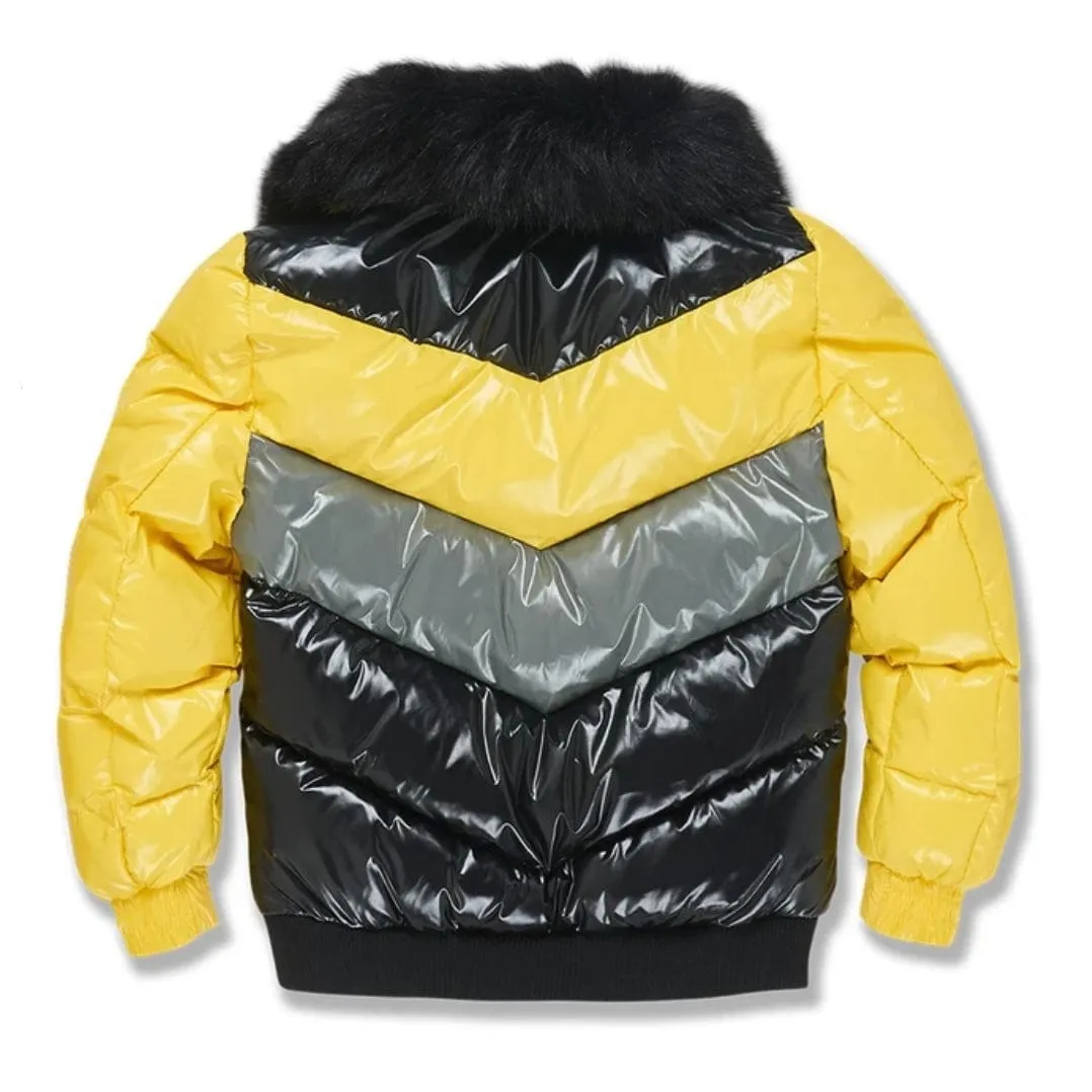 Boys Jordan Craig Sugar Hill Puffer Jacket (Pollen) 91548B