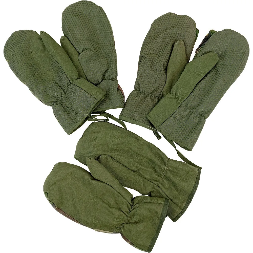 British Army DPM Lined Mittens