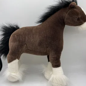 Dark Brown Horse Plushie