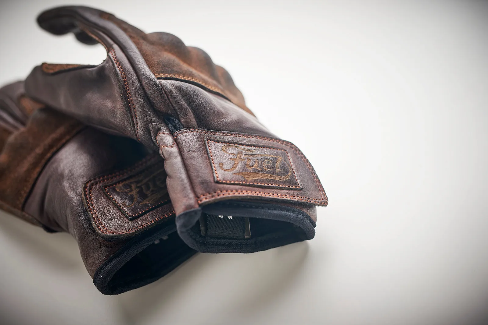 Fuel Ladies Rodeo Motorcycle Gloves - Brown