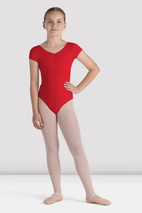 Girls Piper Cap Sleeve Leotard