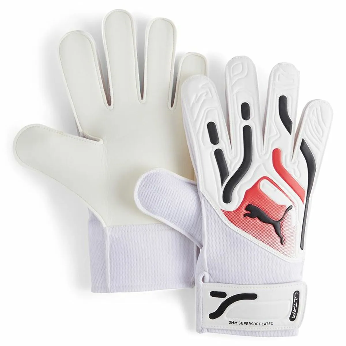 Goalkeeper Gloves Puma Ultra Play Rc White Adults