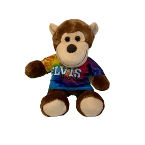 Graceland Tie Dye Plush Monkey