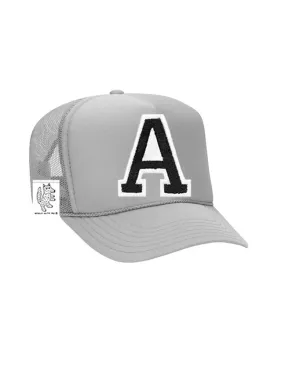 KIDS Trucker Hat Shark (Gray)