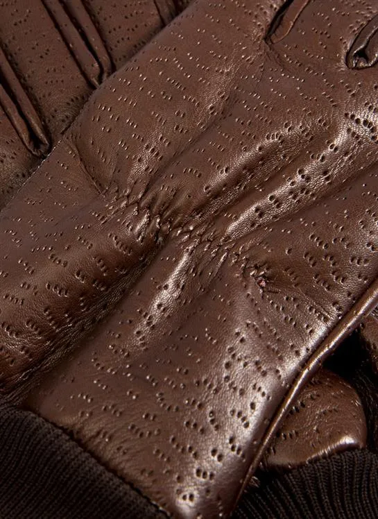 Men's Heritage Water-Resistant Fleece-Lined Left Hand Leather Shooting Gloves