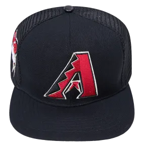 MLB ARIZONA DIAMONDBACKS CLASSIC UNISEX MESH BACK TRUCKER HAT (BLACK)