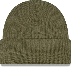 New Era Olive Green Short Cuff Knit Beanie