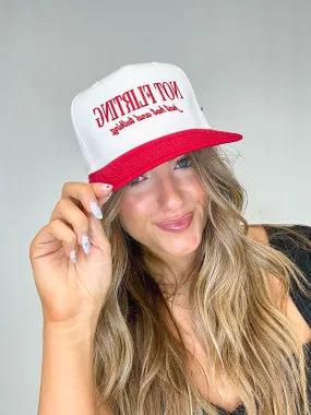 Not Flirting Trucker Hat