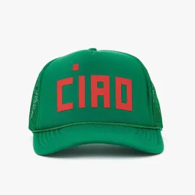 "Ciao" Trucker Hat (Green)