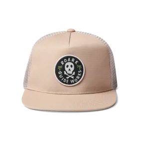 Station Trucker Hat Dark Khaki