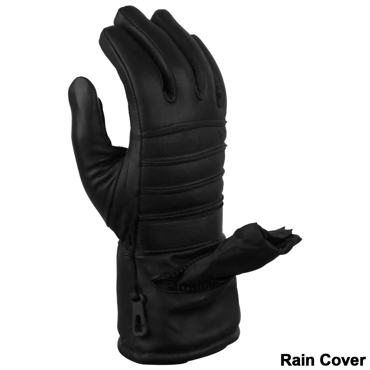 VL401 Vance Leather Insulated Lambskin Gauntlet Glove with Rain Mitt