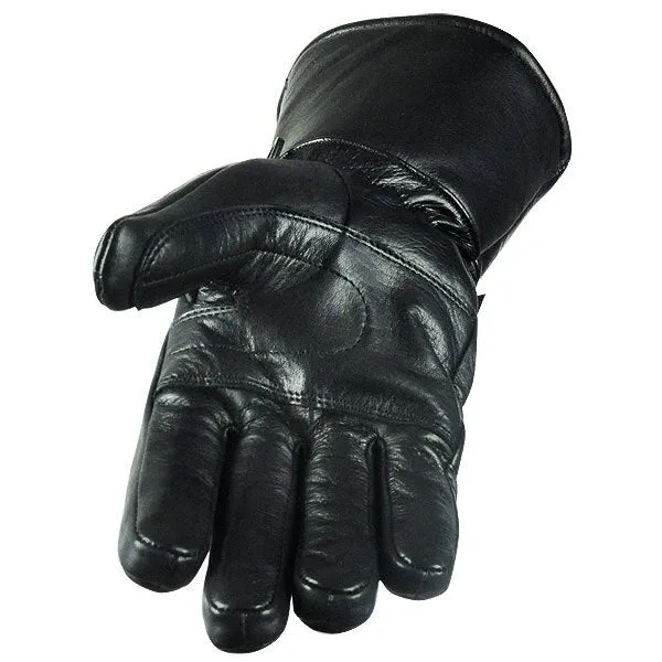 VL401 Vance Leather Insulated Lambskin Gauntlet Glove with Rain Mitt